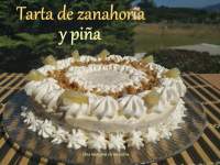   Tarta de zanahoria y piña