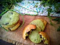 GALLETAS RUSTICAS DE MENTA Y CHOCOLATE