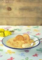 
Natillas de sémola a la vainilla sin gluten y sin lácteos  