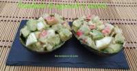   Ensalada de aguacate y surimi