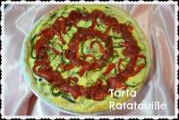 
Tarta Ratatouille sin lactosa  