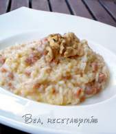 
Risotto con salchichas y nueces (TMX)
         