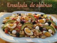   Ensalada de alubias fresquita