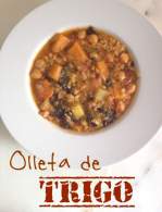   OLLETA de TRigo Picao receta Alicantina