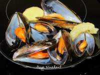   MEJILLONES AL VAPOR CON JENGIBRE 