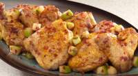 Pollo Picante con Manzanas al Horno Receta  