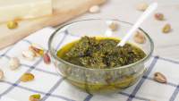 Cómo preparar Salsa Pesto de Pistachos de forma Casera