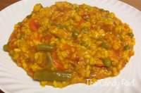 Arroz con menestra de verduras   The Candy Red