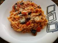   Pasta alla Norma (con berenjena)