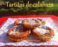   Tartitas de calabaza