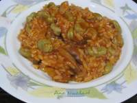   ARROZ CON HABAS Y SETAS 