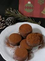   Polvorones Cacao Almendra con Aceite