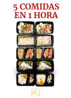 
5 COMIDAS EN 1 HORA | Meal Prep  