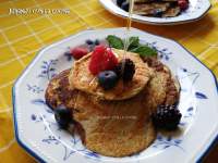   Tortitas de plátano sin gluten ni lactosa