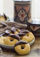 
Rosquillas de maicena y chocolate  