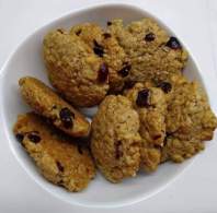   Cookies Integrales con Avena y frutos secos