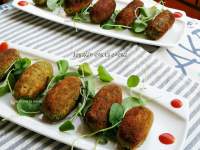 Jugando con la Cocina: Croquetas de espinacas y queso crema sin bechamel