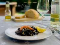 Miel y Limón Recetas: ARROZ NEGRO CREMOSO