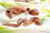 Endivias con anchoas - Receta fácil paso a paso