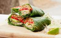 'Wraps' de verduras    