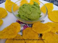   Nachos para guacamole