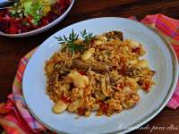   ARROZ CON CONEJO Y HABONES 