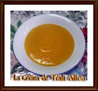   PURÈ DE CALABAZA CON LECHE DE ALMENDRA