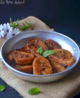 
Torrijas con leche de coco  