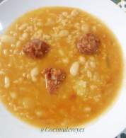 Potaje de habichuelas con arroz  