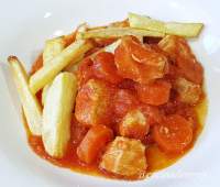 pollo con tomate olla gm  