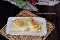 
receta de crepes de borraja con queso  