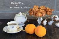 
receta de buñuelos de melocotón de Calanda  