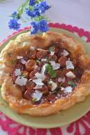   Tarta tatín de tomatitos cherry