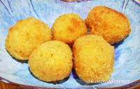 Croquetas de gambones al ajillo   