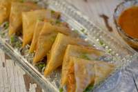 
receta de Samosas de ternasco de Aragón guisado  