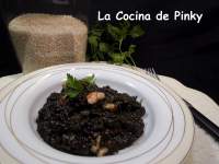   ARROZ NEGRO CON GAMBAS 