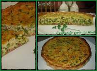   QUICHE DE AJETES Y ESPÀRRAGOS VERDES CON JAMÒN