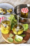 Corazones de alcachofa confitados en aceite de oliva  