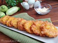   TORTITAS DE CALABACIN CON HARINA DE GARBANZOS 