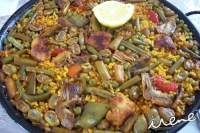   Paella de verduras