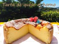   Tarta de queso al horno