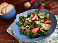   ENSALADA DE CANÒNIGOS Y FRUTAS....