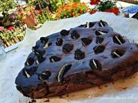   BROWNIE DE GALLETAS OREO