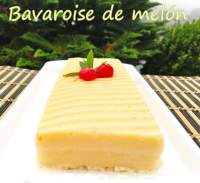   Bavaroise de melón