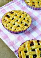 
Tartaletas de masa quebrada con queso y mermelada de higos sin lactosa  