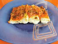   Canelones cuatro quesos