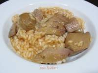   RISOTTO DE ATÙN CON CASTAÑAS 