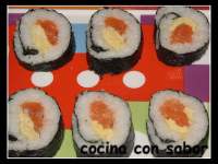   Maki de salmón
