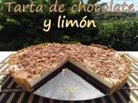   Tarta de chocolate y limón