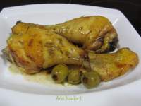   POLLO CON ACEITUNAS Y LIMÒN